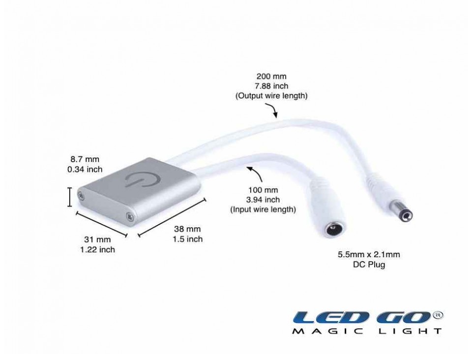 İTOUCH-DOKUNMATİK LED DİMMER AÇMA-KAPAMA İTOUCH-DOKUNMATİK LED DİMMER AÇMA-KAPAMA