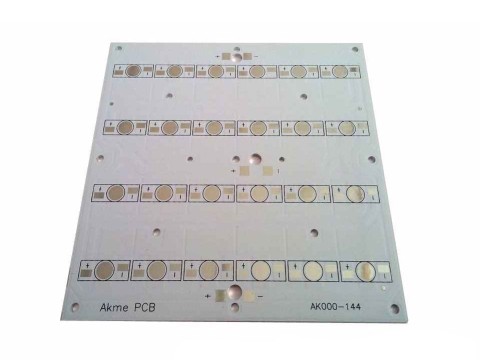 24X Power LED Uygun 12x12cm Alüminyum PCB