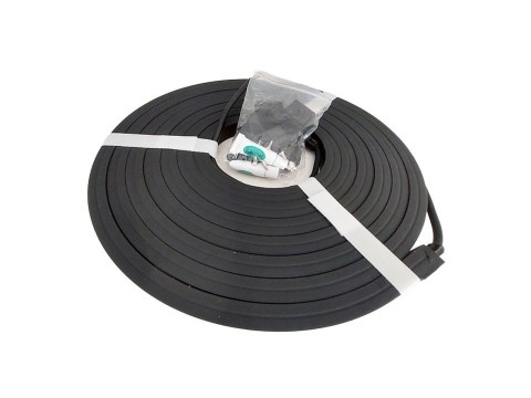 16X16MM, 3000K, IP67, 16W, SİYAH PCB NEON ESNEK ŞERİT LED 24V