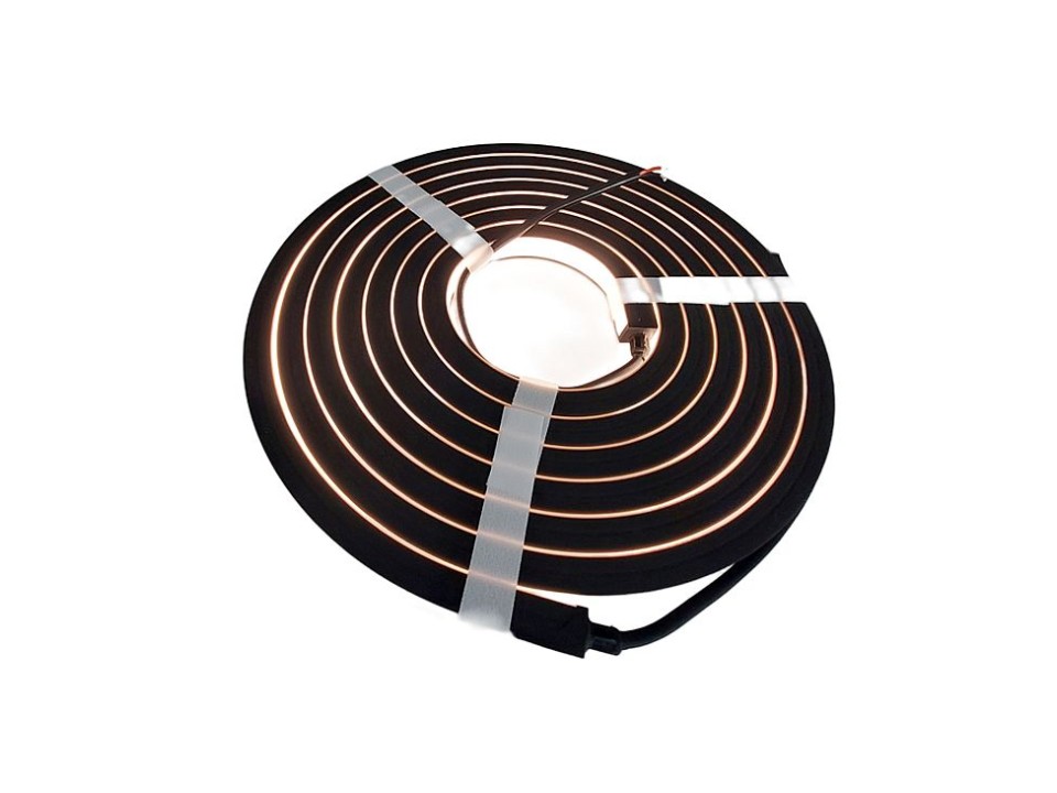 16X16MM, 4000K, IP67, 16W, SİYAH PCB NEON ESNEK ŞERİT LED 24V