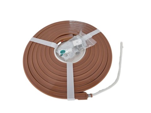 16X16MM, 3000K, IP67, 16W, KAHVERENGİ PCB NEON ESNEK ŞERİT LED, 24V