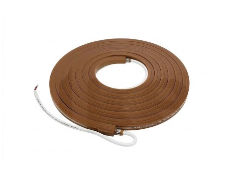 16X16MM, 3000K, IP67, 16W, KAHVERENGİ PCB NEON ESNEK ŞERİT LED, 24V