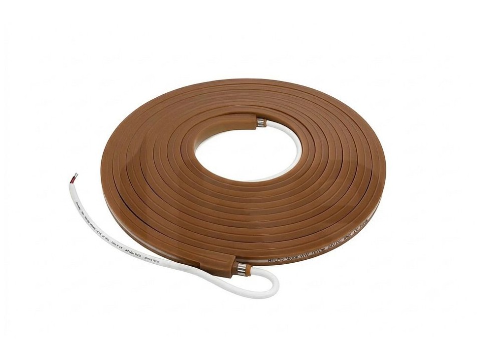16X16MM, 3000K, IP67, 16W, KAHVERENGİ PCB NEON ESNEK ŞERİT LED, 24V