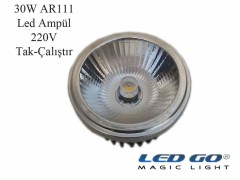 AR111 LED AMPUL,30W,220V
