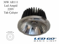 AR111 LED AMPUL,30W,220V